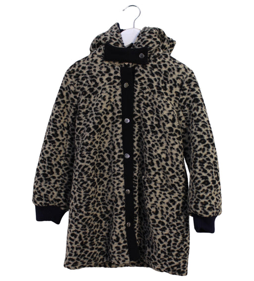 A Black Coats from Simple Kids in size 6T for girl. (Front View)