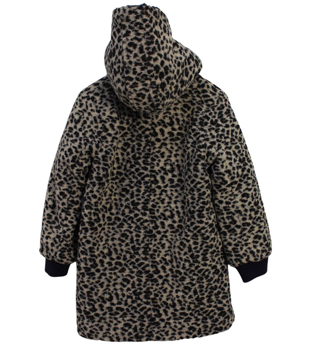 A Black Coats from Simple Kids in size 6T for girl. (Back View)