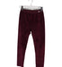 A Burgundy Leggings from Mayoral in size 6T for girl. (Front View)