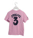 A Pink Short Sleeve T Shirts from Adidas in size 5T for girl. (Back View)