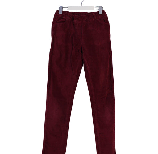 A Red Casual Pants from Jacadi in size 12Y for girl. (Front View)