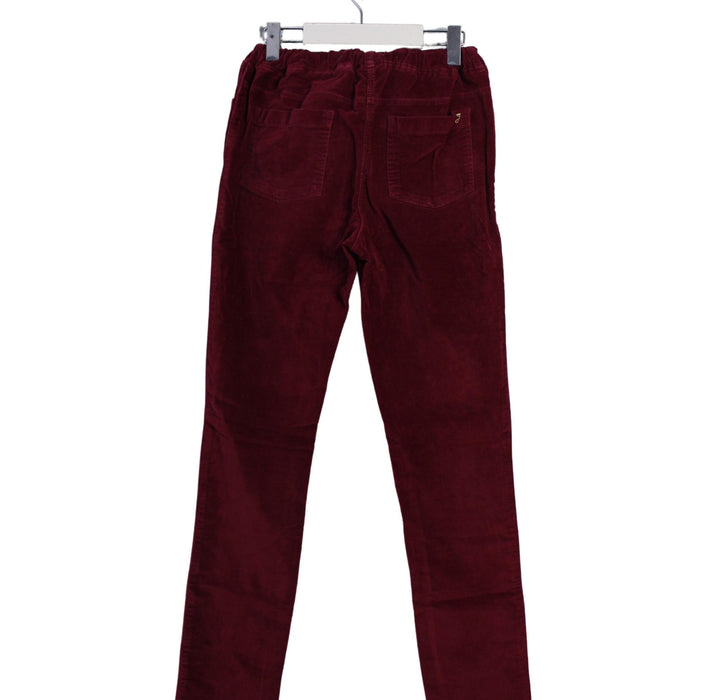 A Red Casual Pants from Jacadi in size 12Y for girl. (Back View)