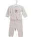 A White Pants Sets from Bout'Chou in size 0-3M for girl. (Front View)