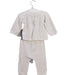 A White Pants Sets from Bout'Chou in size 0-3M for girl. (Back View)