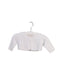 A White Cardigans from Jacadi in size 0-3M for girl. (Front View)