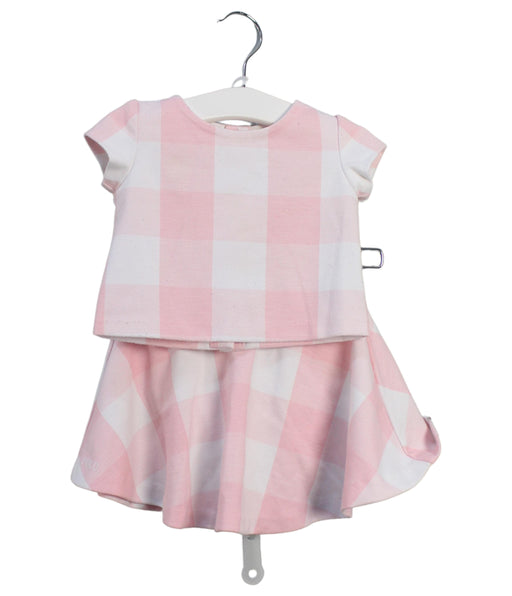 A Pink Skirt Sets from Ralph Lauren in size 3-6M for girl. (Front View)