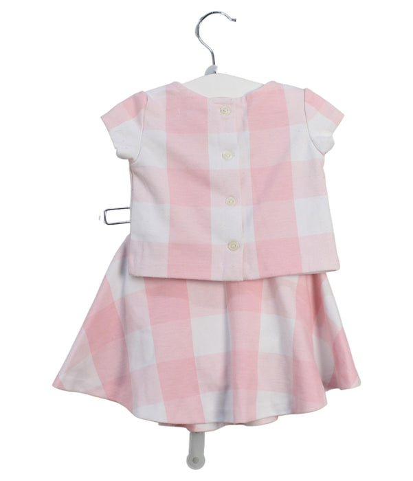 A Pink Skirt Sets from Ralph Lauren in size 3-6M for girl. (Back View)