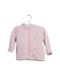 A Pink Zippered Sweatshirts from Ralph Lauren in size 3-6M for girl. (Front View)