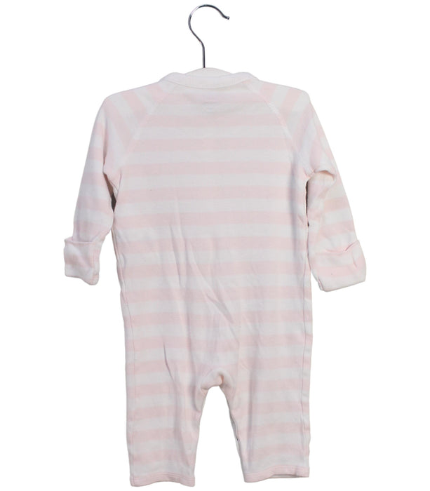 A Pink Long Sleeve Jumpsuits from Ralph Lauren in size 3-6M for girl. (Back View)