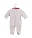A White Onesies from Bout'Chou in size 0-3M for girl. (Back View)