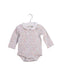 A Multicolour Long Sleeve Bodysuits from The Little White Company in size 3-6M for girl. (Front View)