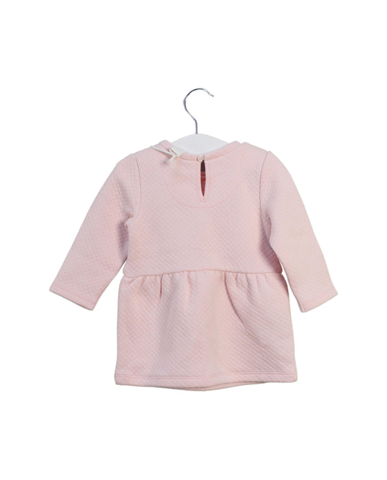 A Pink Long Sleeve Dresses from Country Road in size 3-6M for girl. (Back View)