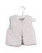 A White Dress Up Vests from Tartine et Chocolat in size 6-12M for girl. (Front View)