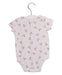 A Pink Short Sleeve Bodysuits from Ralph Lauren in size 3-6M for girl. (Back View)