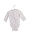 A White Long Sleeve Bodysuits from Bout'Chou in size 3-6M for girl. (Back View)