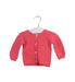 A Pink Cardigans from Jacadi in size 0-3M for girl. (Front View)