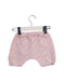 A Pink Shorts from Tartine et Chocolat in size 6-12M for girl. (Back View)