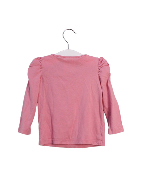 A Pink Long Sleeve Tops from Juicy Couture in size 12-18M for girl. (Back View)