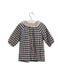 A Grey Long Sleeve Dresses from Bonpoint in size 6-12M for girl. (Back View)