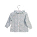 A Teal Long Sleeve Tops from Organic Mom in size 6-12M for girl. (Back View)