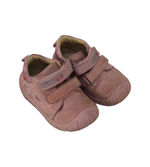 A Pink Sneakers from Chicco in size 12-18M for girl. (Front View)
