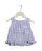 A Blue Sleeveless Tops from Seed in size 3T for girl. (Front View)