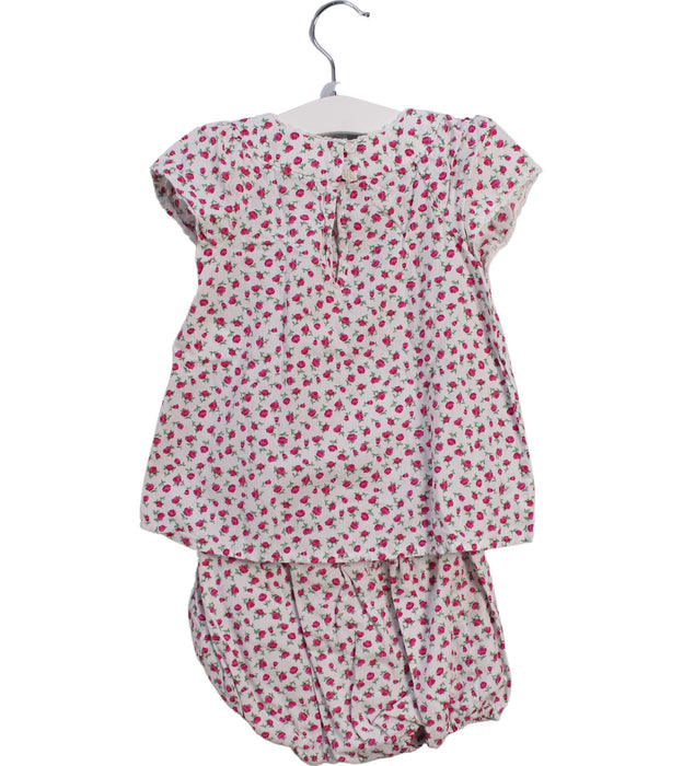 A Pink Short Sleeve Dresses from Ralph Lauren in size 12-18M for girl. (Back View)