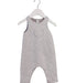A Grey Sleeveless Jumpsuits from Petit Bateau in size 3-6M for neutral. (Front View)