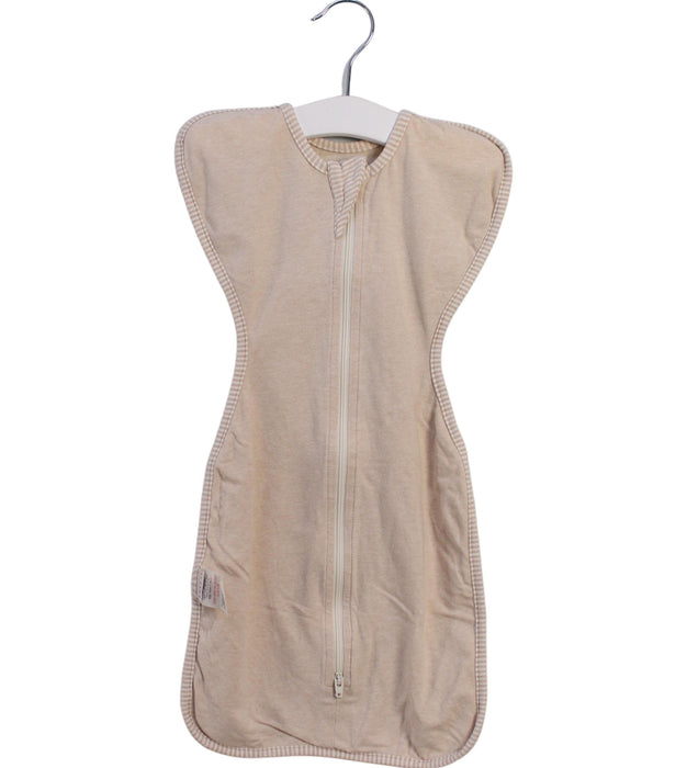 A Beige Swaddles from Natures Purest in size 0-3M for neutral. (Front View)