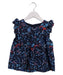 A Blue Sleeveless Tops from Jacadi in size 6T for girl. (Front View)