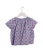 A Blue Short Sleeve Tops from Bonpoint in size 4T for girl. (Back View)