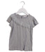 A Grey Short Sleeve Tops from Wild & Gorgeous in size 4T for girl. (Front View)