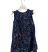 A Blue Sleeveless Dresses from Jacadi in size 5T for girl. (Back View)