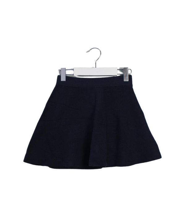 A Navy Short Skirts from Seed in size 5T for girl. (Front View)