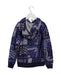 A Blue Hooded Sweatshirts from Polo Ralph Lauren in size 7Y for girl. (Back View)