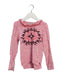 A Pink Knit Sweaters from Scotch & Soda in size 4T for girl. (Front View)