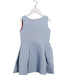 A Blue Sleeveless Dresses from Molo in size 3T for girl. (Front View)