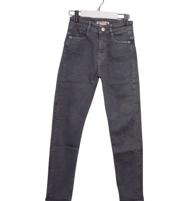 A Grey Jeans from Bonpoint in size 8Y for girl. (Front View)