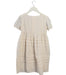 A Ivory Short Sleeve Dresses from Bonpoint in size 6T for girl. (Back View)