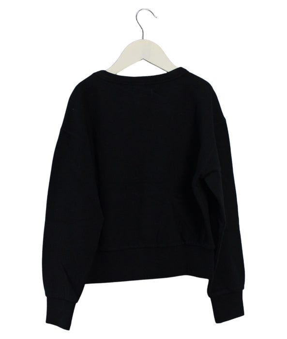 A Black Crewneck Sweatshirts from Indee in size 8Y for girl. (Back View)