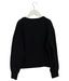 A Black Crewneck Sweatshirts from Indee in size 8Y for girl. (Back View)