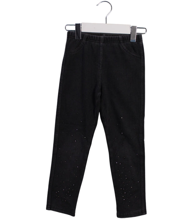 A Black Casual Pants from Calzedonia in size 3T for girl. (Front View)