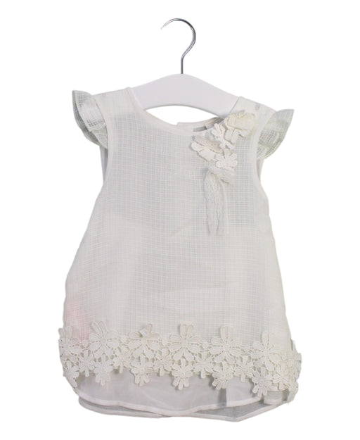 A White Sleeveless Tops from Nicholas & Bears in size 3T for girl. (Front View)