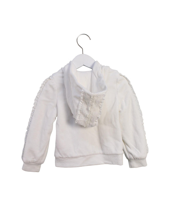 A White Lightweight Jackets from Nicholas & Bears in size 4T for girl. (Back View)