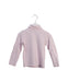 A Pink Long Sleeve Tops from Jacadi in size 4T for girl. (Front View)