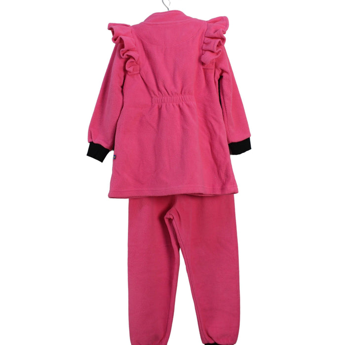 A Pink Pants Sets from The Brand in size 2T for girl. (Back View)