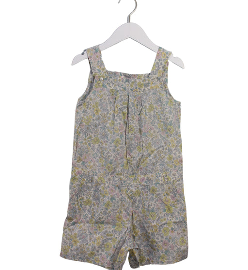 A Multicolour Overall Shorts from Bonpoint in size 8Y for girl. (Front View)
