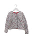 A Grey Lightweight Jackets from Petit Bateau in size 8Y for girl. (Front View)