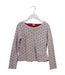 A Grey Cardigans from Petit Bateau in size 8Y for girl. (Front View)