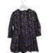 A Black Long Sleeve Dresses from Velveteen in size 6T for girl. (Back View)